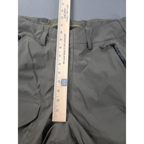 RLX Ralph Lauren Ski Snow Pants Womens Medium Olive Green RECCO Insulated RLX67 - Picture 11 of 16